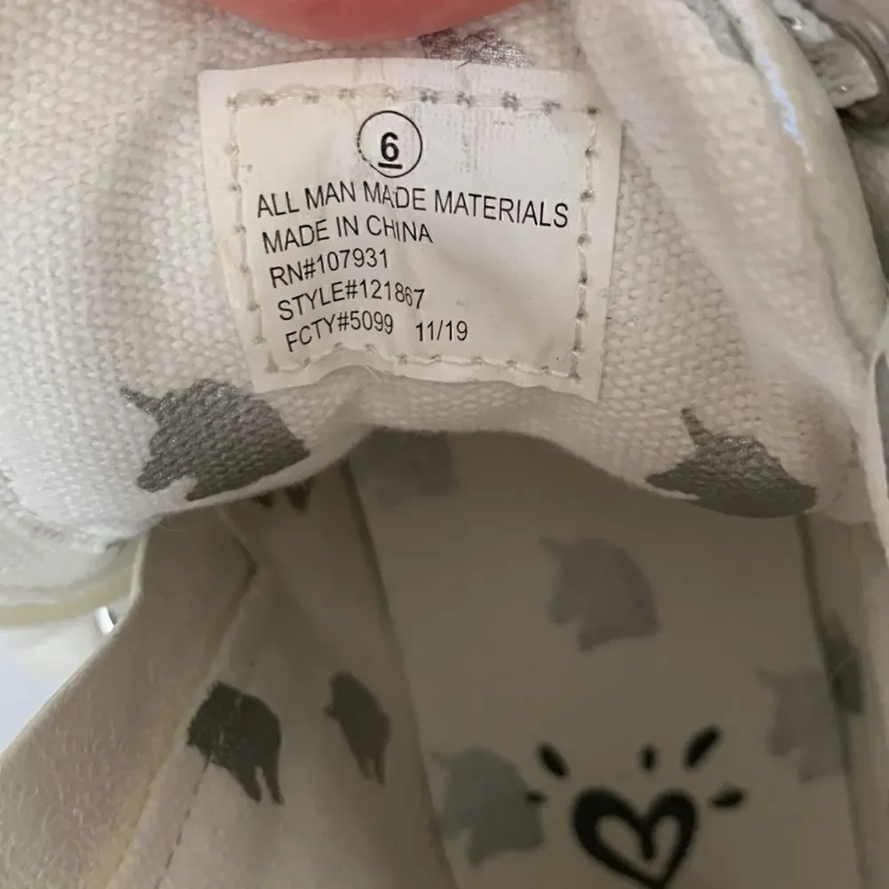 Justice Girls Shoes Size 6